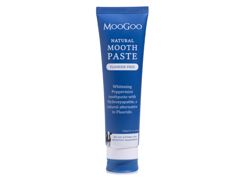 MooGoo Natural Mooth Paste, Peppermint, 3.5 oz/100 g