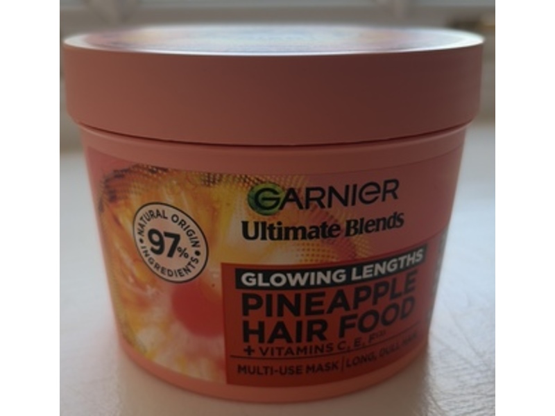Garnier Ultimate Blends Glowing Lengths Hair Food, Pineapple, 400 mL