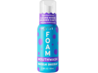 Grin Foam Mouthwash, Razzle Dazzle, 3.38 fl oz/100 mL - thumbnail 1
