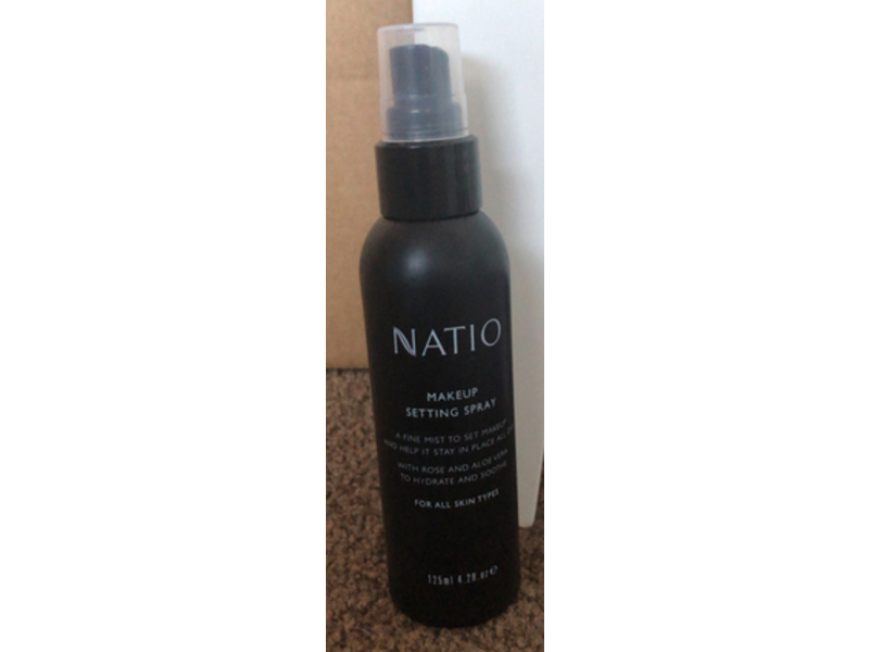 Natio Makeup Setting Spray, 4.2 fl oz/125 mL