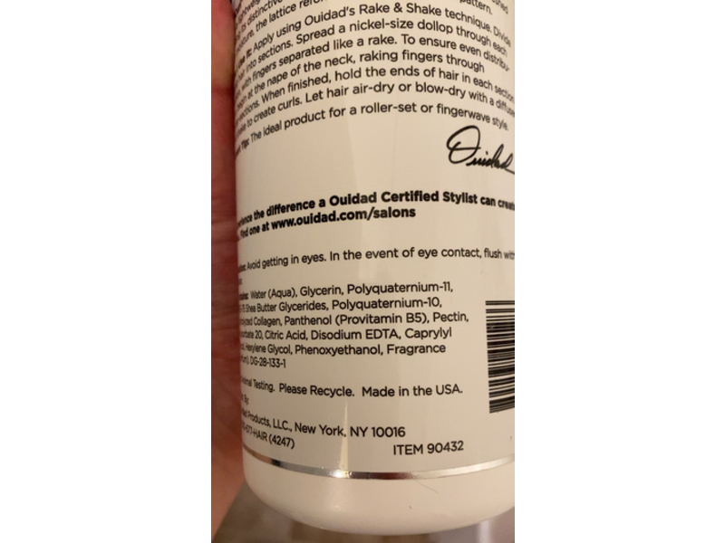 Ouidad Vitalcurl Tress Effects Styling Gel, 33.8 fl oz/1 L