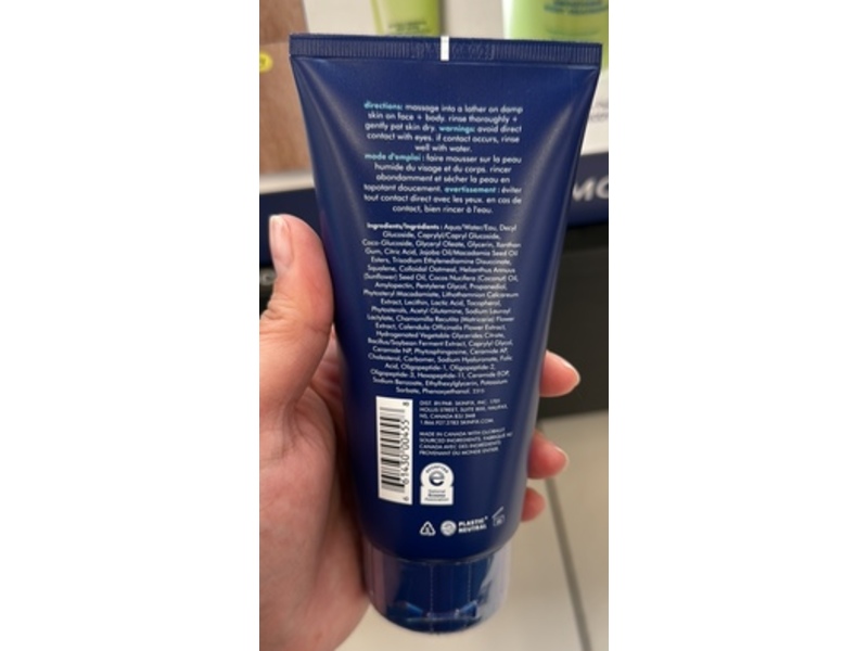 Skinfix Eczema+ Pre-Biotic Foaming Oil Cleanser for Face + Body, 5 fl oz/150 mL