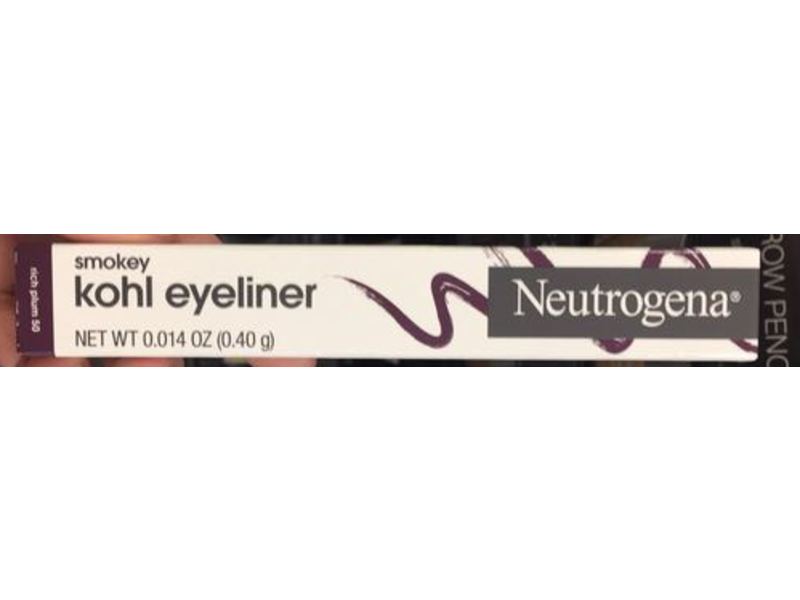Neutrogena Smokey Kohl Eyeliner, Rich Plum, 0.014 oz/0.40 g