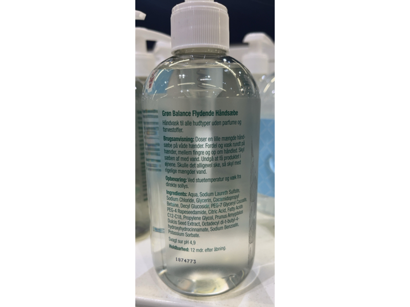 Gron Balance Pleje Hand Soap, 350 mL