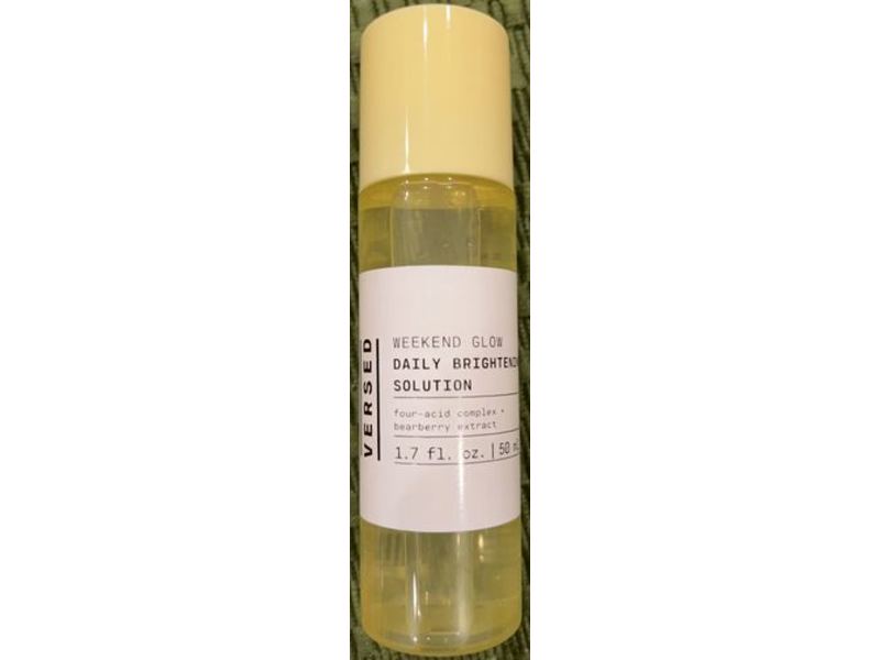 Versed Weekend Glow Daily Brightening Solution, 1.7 fl oz/50 mL