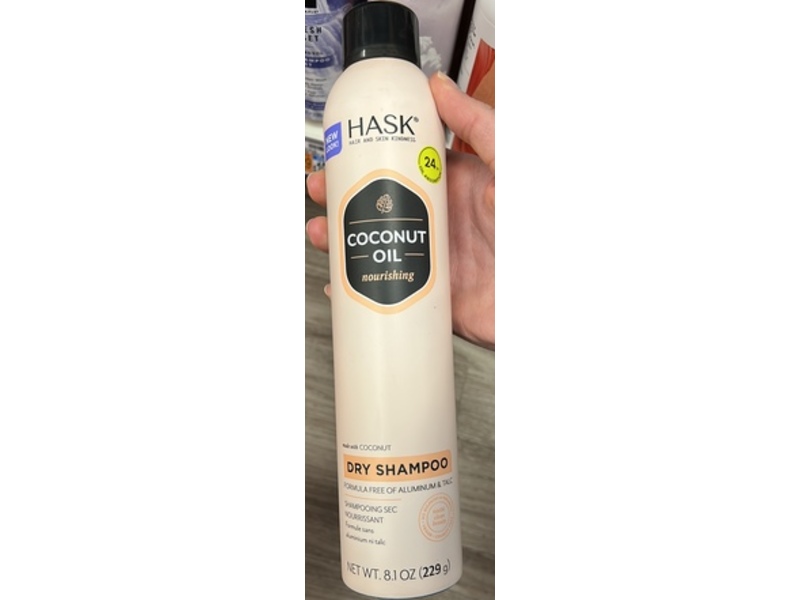 Hask Hair And Skin Kindness Nourishing Dry Shampoo, Coconut Oil, 8.1 oz/229 g