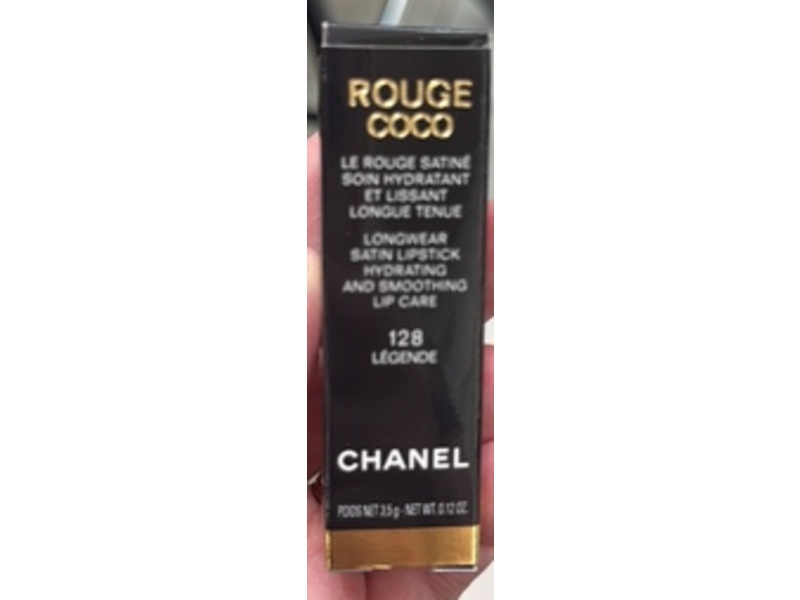 Chanel Rouge Coco Lipstick, 128 Legende, 0.12 oz/3.5 g