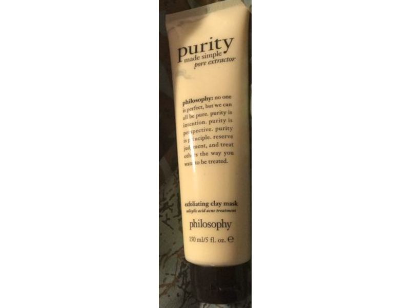 Philosophy Purity Made Simple Pore Extractor Exfoliating Clay Mask, 5 fl oz/150 mL