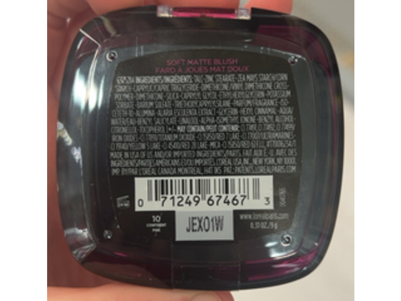 L'Oreal Paris Infallible Blush, 10 Confident Pink, 0.31 oz/9 g