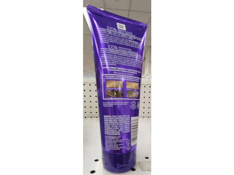L'Oreal Paris Ever Pure Purple Conditioner, Sulfate-Free, Hibiscus, 6.8 fl oz/200 mL