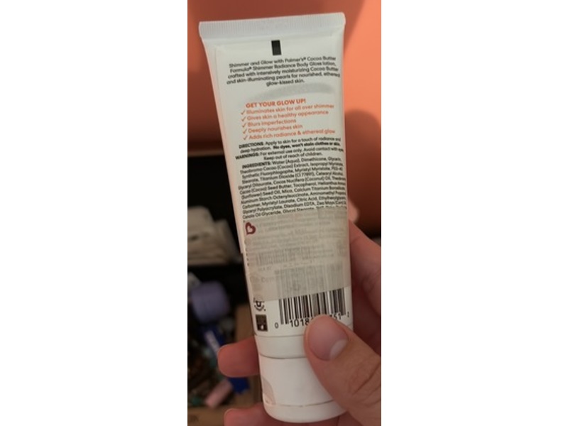 Palmer's Cocoa Butter Formula Shimmer Radiance Body Gloss, 3.38 fl oz/100 mL