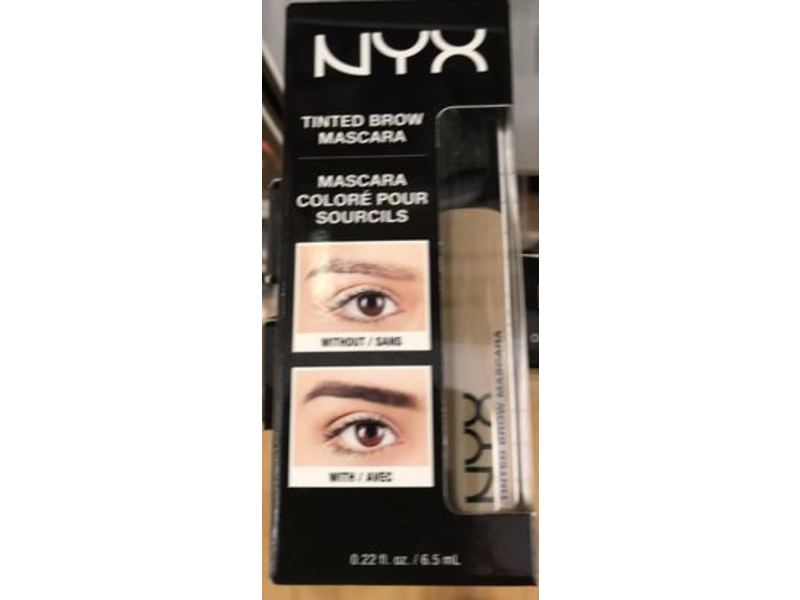 NYX Professional Makeup Tinted Brow Mascara, Blonde, 0.22 fl oz/6.5 mL