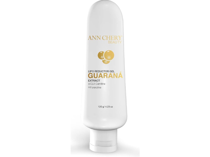 Ann Chery Beauty Guarana Lipo Reductor Gel, Guarana Extract, 4.23 oz/120 g