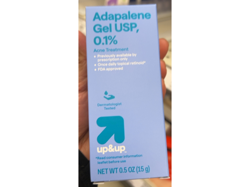 Up & Up Adapalane Acne Treatment Gel USP, 0.5 oz/15 g
