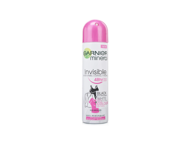 Garnier Mineral Invisible Anti-Marks Antiperspirant, 150 mL