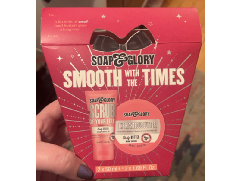 Soap & Glory Smooth With The Times Set, 1.69 fl oz/50 mL