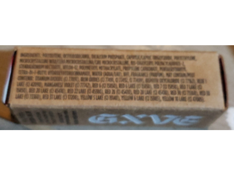 Gxve Anaheim Shine High-Performance Satin Lipstick, Original Recipe True Red, 0.03 oz/1.0 g