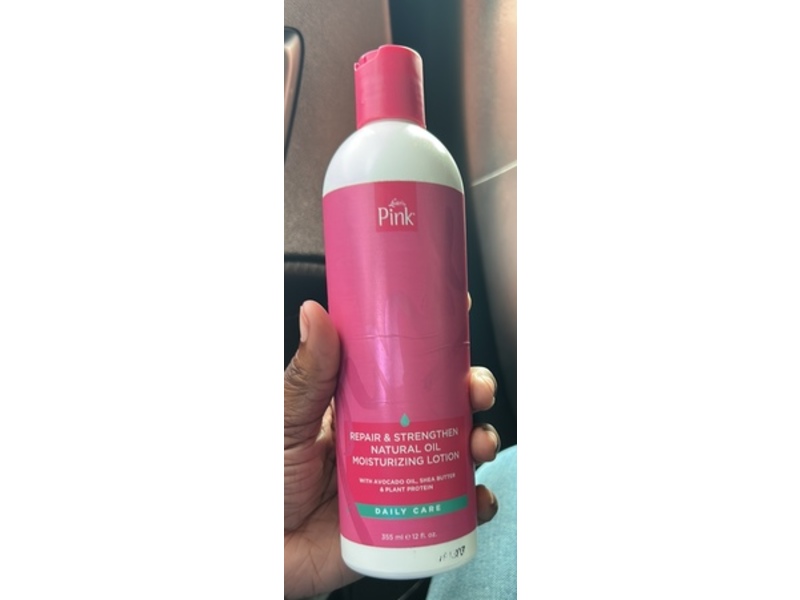 Luster's Pink Repair & Strengthening Natural Oil Moisturizing Lotion, 12 oz/355 mL