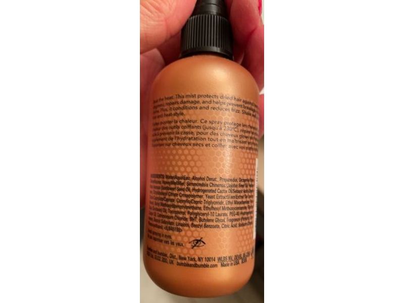 Bumble And Bumble Heat Shield Thermal Protection Mist, 4.2 fl oz/125 mL