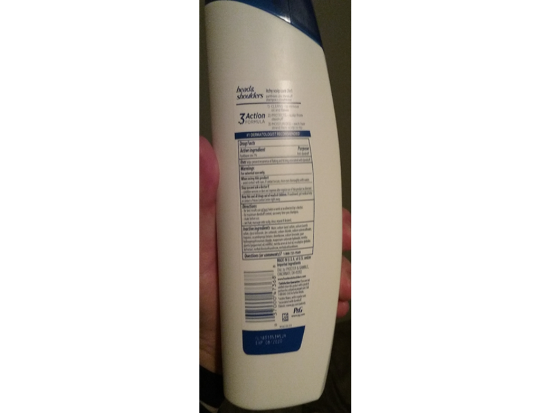 Head & Shoulders 2 In 1 Dandruff Shampoo + Conditioner, Itchy Scalp Care, Eucalyptus, 23.7 fl oz/700 mL
