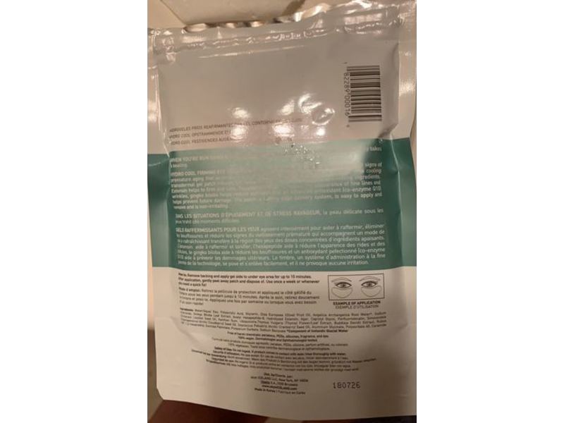 skyn Iceland Hydro Cool Firming Eye Gels, Hexapeptide Technology, 11 oz, 8 Pairs