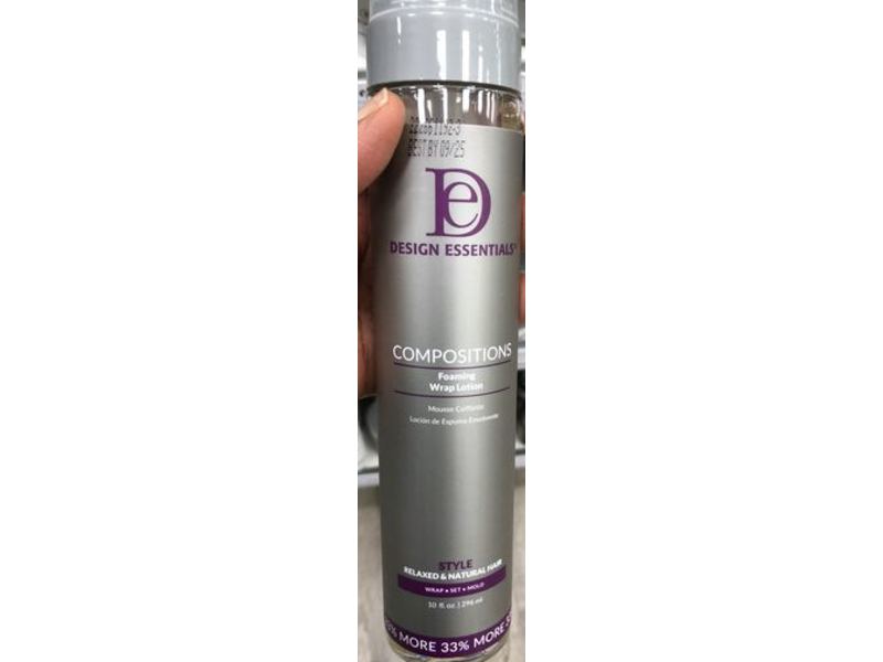 Design Essentials Composition Foaming Wrap Lotion, 10 fl oz/296 mL