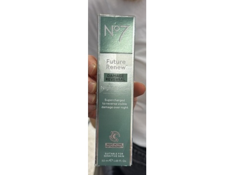 No 7 Future Renew Night Serum, 1.69 fl oz/50 mL