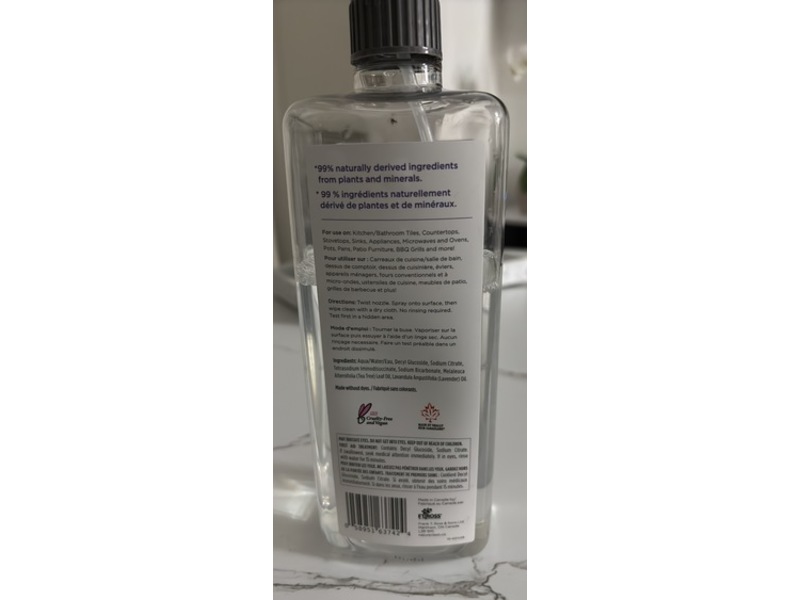 Nature Clean Multi-Surface Cleaner, Lavender Tea Tree, 25 fl oz/740 mL