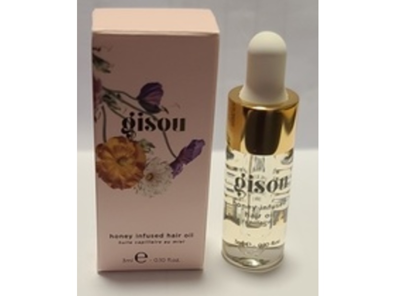 Gisou Honey Infused Hair Oil, 0.10 fl oz/3 mL