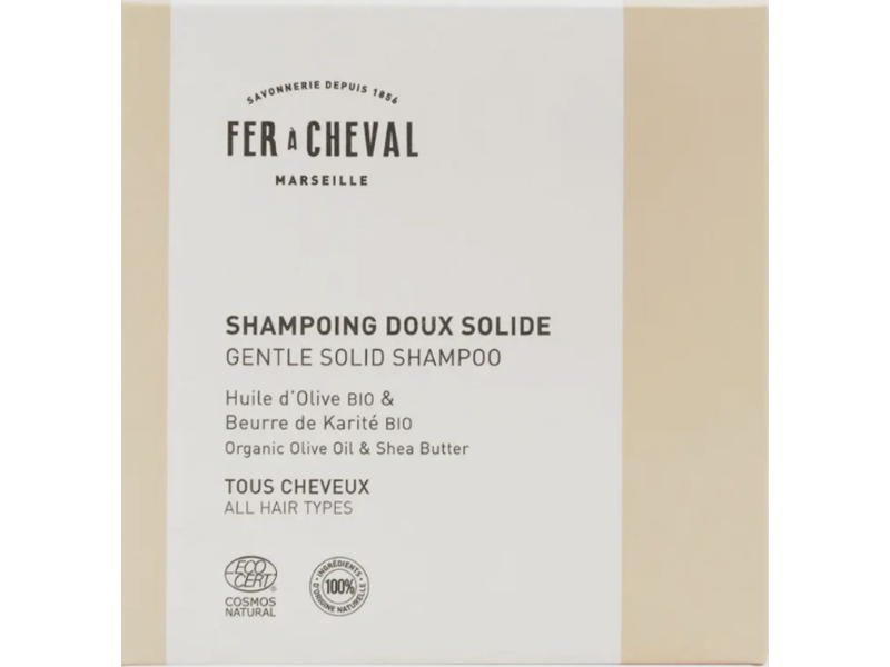 Fer A Cheval Solid Shampoo Bar, 3.53 fl oz/100 g