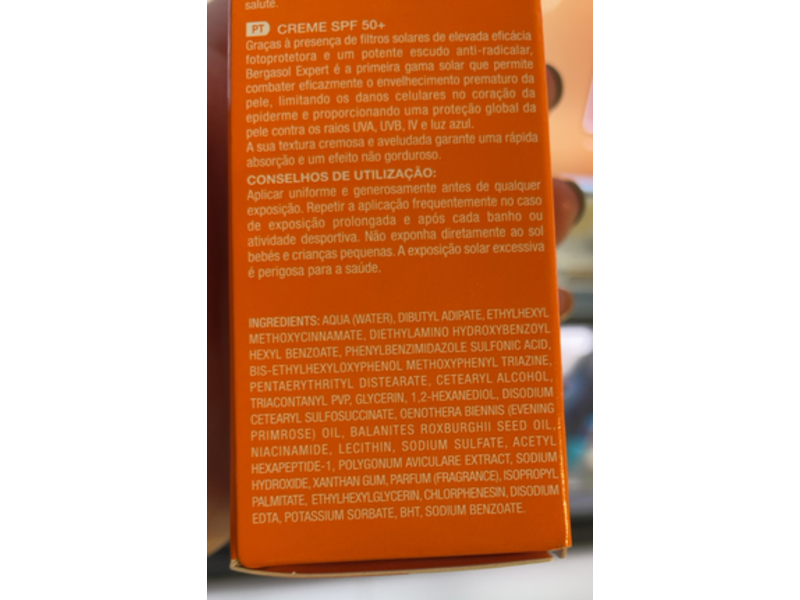 Noreva Bergasol Expert Invisible Finish Cream, SPF 50+, 1.7 fl oz/50 mL