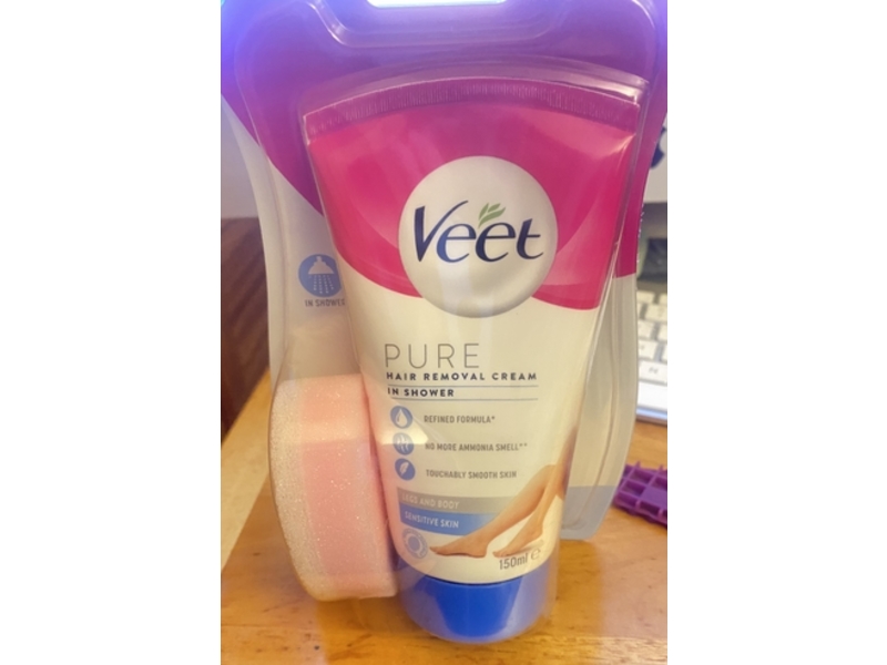 Veet Pure Hair Removal Cream, 150 mL