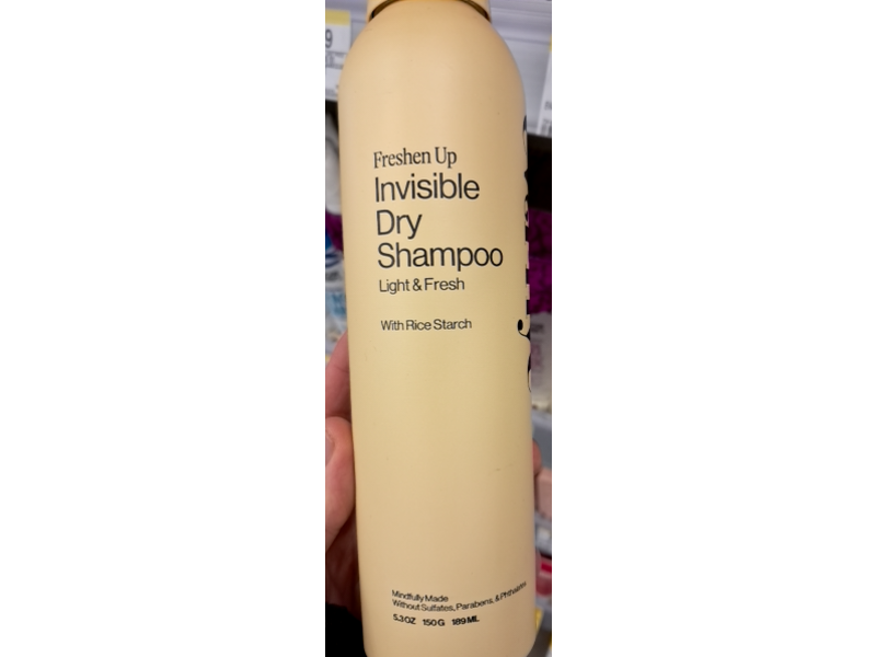 Eva NYC Freshen Up Invisible Dry Shampoo, Light & Fresh Scent, 5.3 oz/150 g