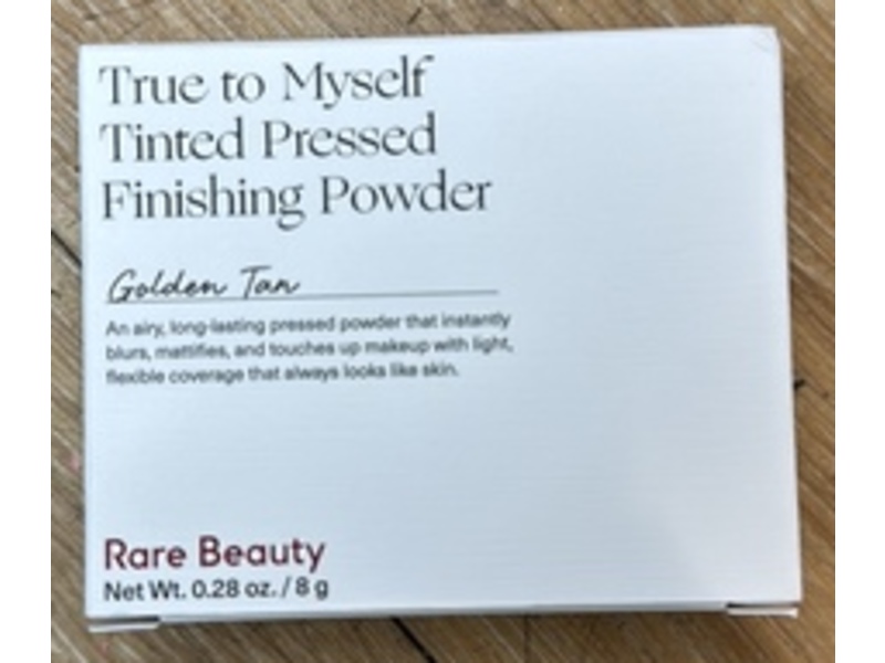 Rare Beauty True To Myself Tinted Pressed Finishing Powder, Golden Tan, 0.28 oz/8g