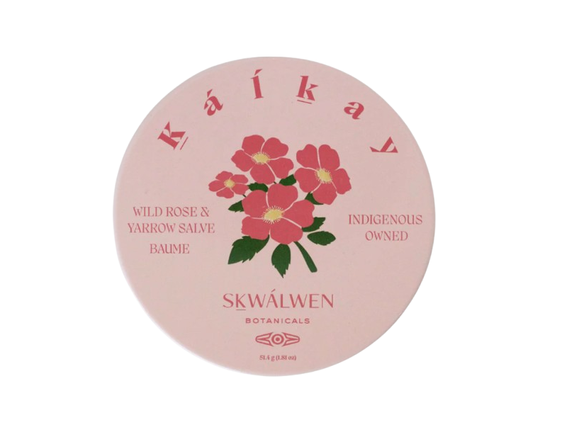 Skwalwen Kalkay Salve, Wild Rose & Yarrow Healing, 1.81 oz/51.4 g
