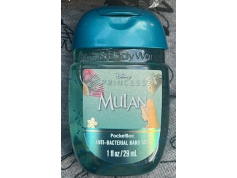 Bath & Body Works PocketBac Anti-Bacterial Hand Gel, Mulan, 1 fl oz/29 mL