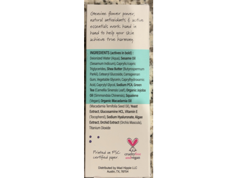 Mad Hippie Cream Cleanser, 4 fl oz