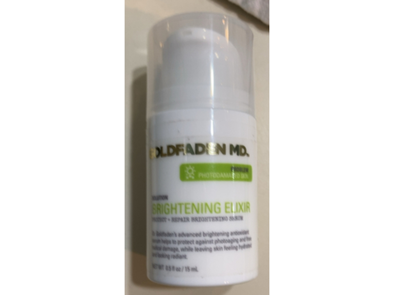 Goldfaden MD Protect + Repair Brightening Serum, Brightening Elixir, 0.5 fl oz/15 mL