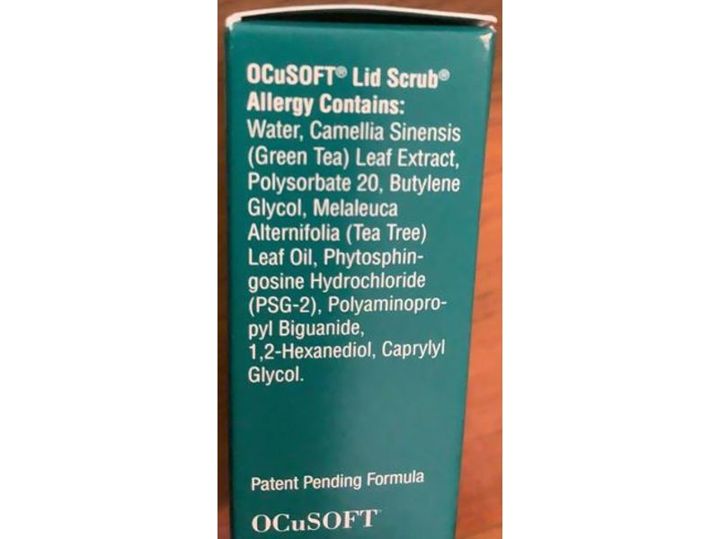 Ocusoft Lid Scrub Allergy Eyelid Cleanser, 7 Ct