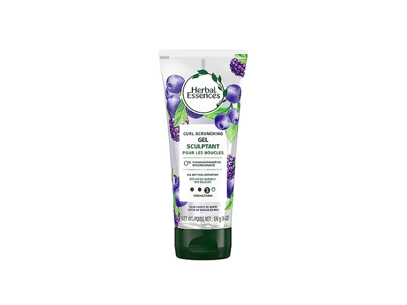 Herbal Essences Curl Scrunching Sculptant Gel, Berry, 6 oz/170 g