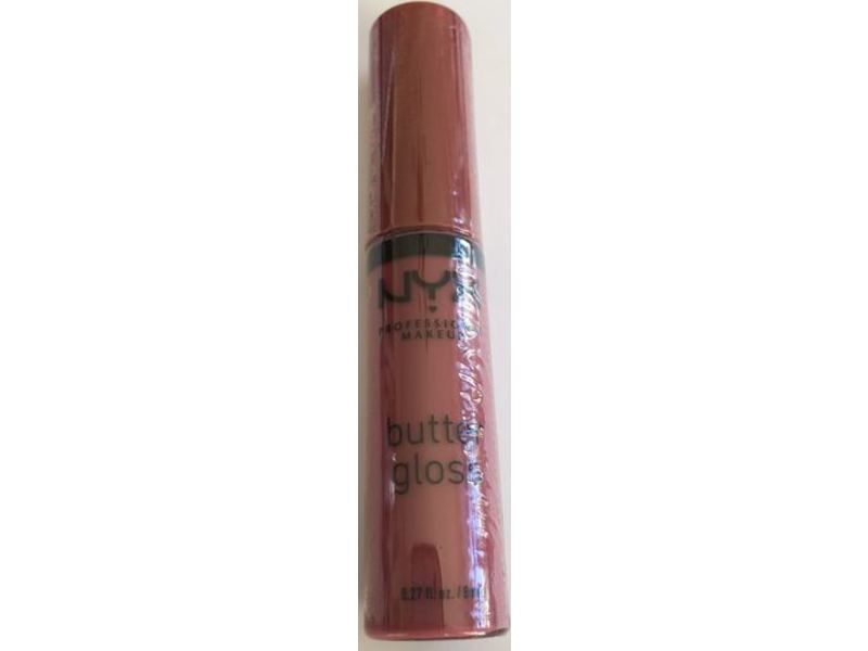 NYX Professional Makeup Butter Gloss, Tiramisu, 0.27 fl oz/8 mL