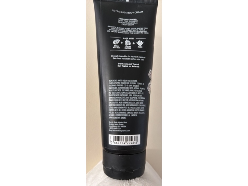 Bath & Body Works Ultra Shea Body Cream, Magnolia Charm, 8 oz/226 g