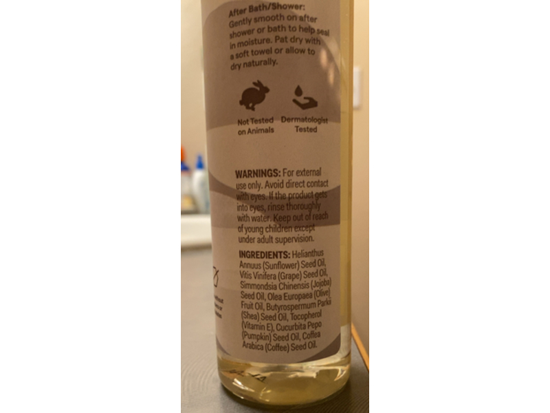 Up & Up Moisturizing Bath Oil, 8.8 fl oz/260 mL