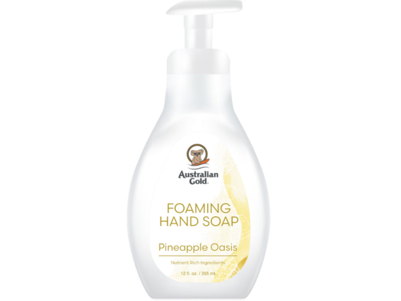Australian Gold Foaming Hand Soap, Pineapple Oasis, 12 fl oz/355 mL