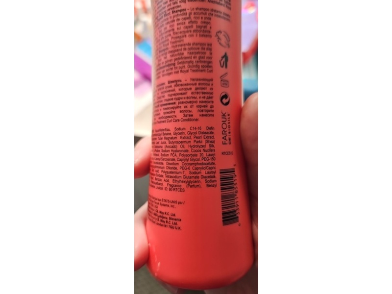 Chi Royal Treatment Curl Care Shampoo, 12 fl oz/355 mL