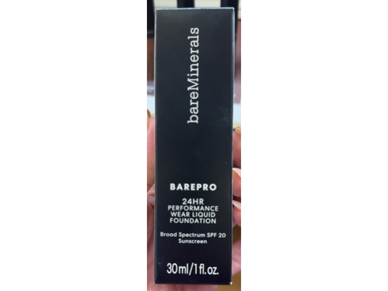 Bareminerals Barepro Performance Wear Liquid Foundation, SPF 20, sable 21, 1 fl oz/30 mL