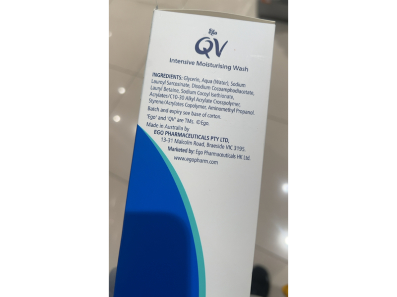 Ego Qv Intensive Moisturising Wash, 1 kg