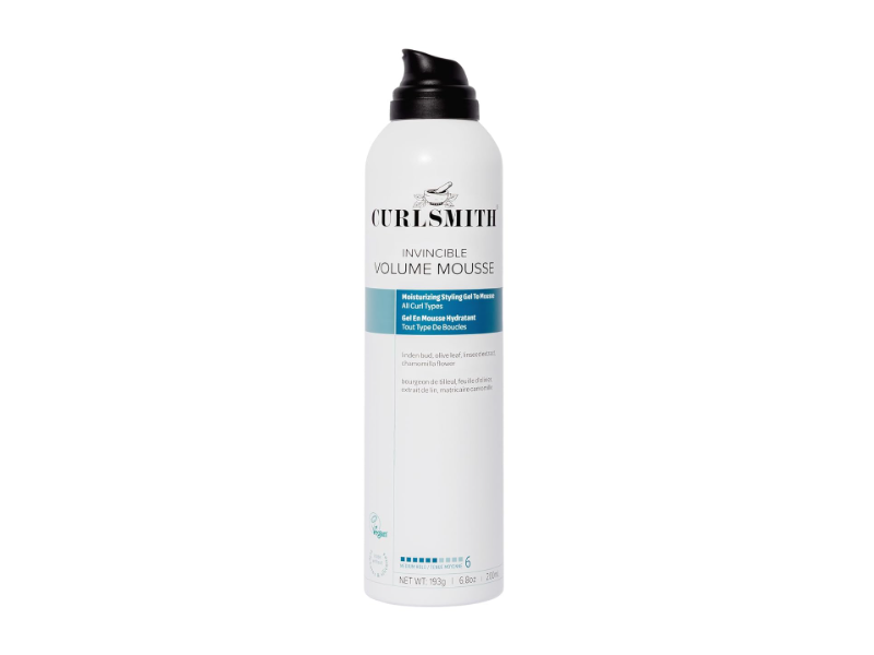 Curlsmith Invincible Volume Mousse, 6.8 oz/200 mL