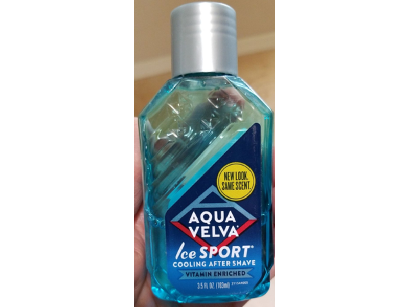 Aqua Velva Ice Sport Cooling After Shave, Vitamin Enriched, 3.5 fl oz / 103 ml