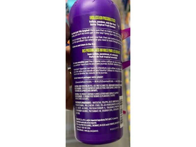Aussie Kids Moist Detangler, 8 fl oz/236 mL